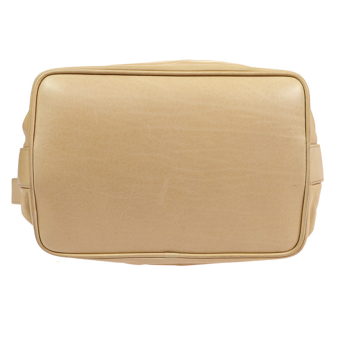 Chanel 1991-1994 Shoulder Bag Beige Lambskin