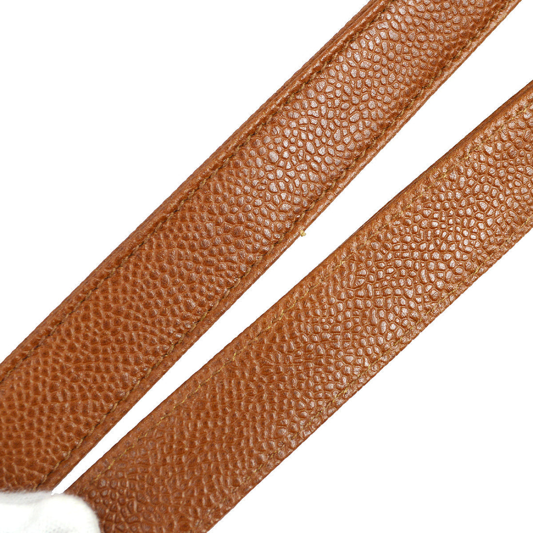 Chanel 1996-1997 Tote Bag 25 Brown Caviar