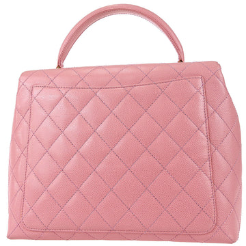Chanel * Kelly Handbag Pink Caviar