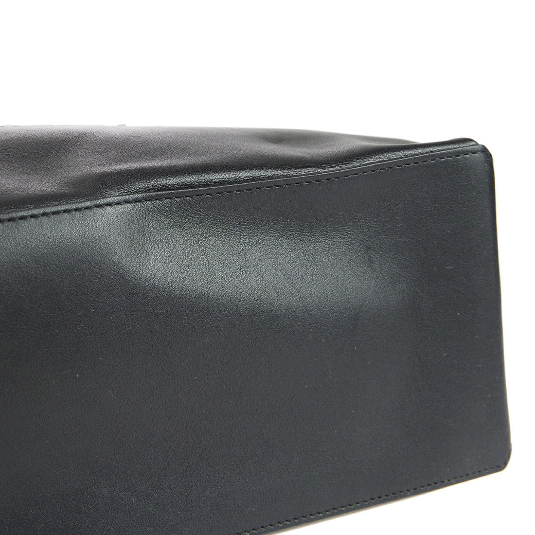 Chanel * 2008-2009 Essential Tote Bag 40 Black Calfskin