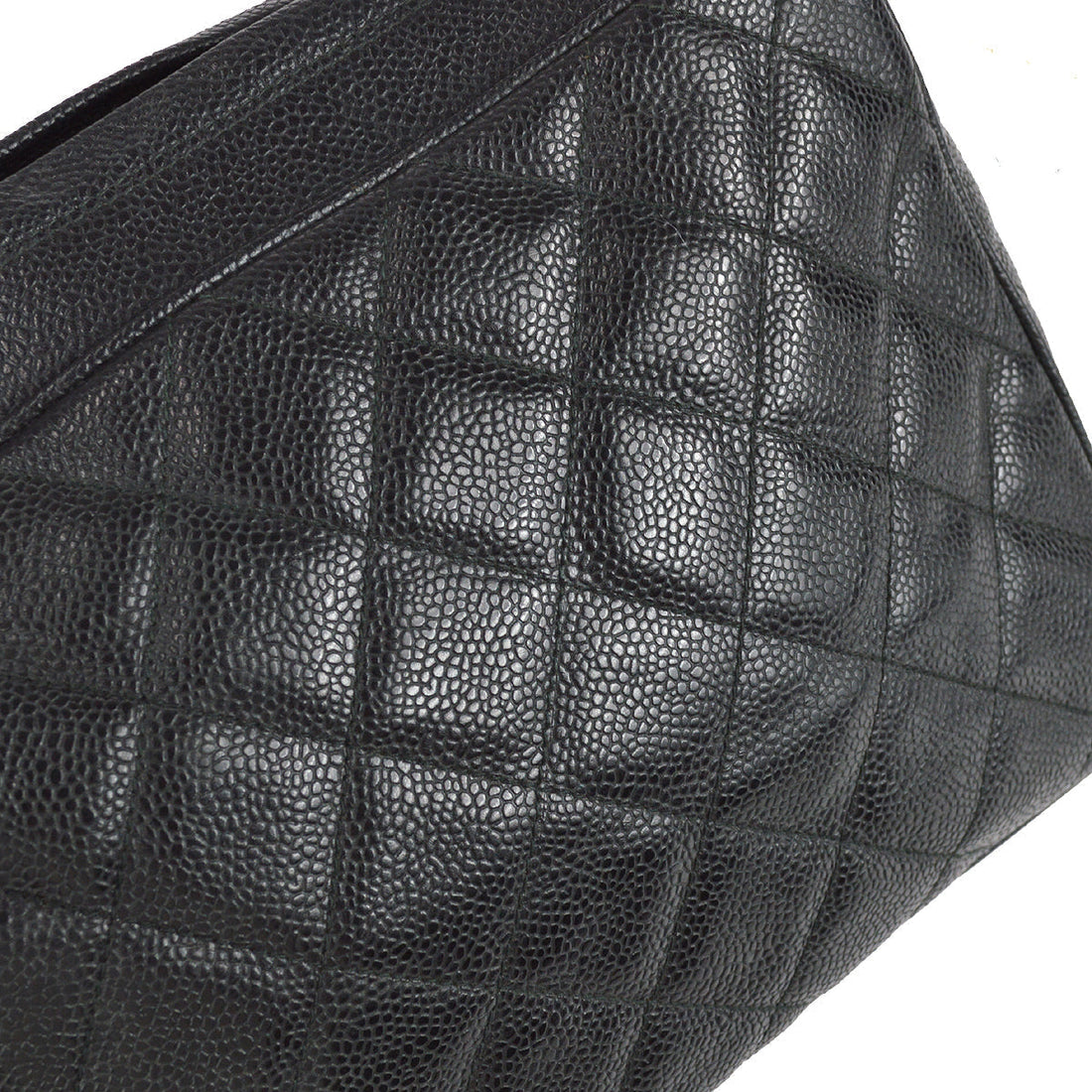 Chanel Chain Shoulder Bag Black Caviar