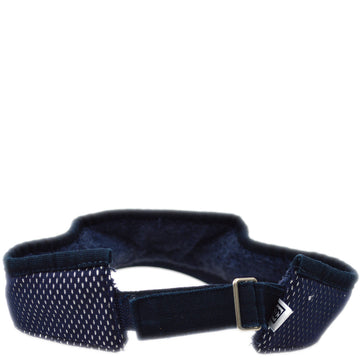 Chanel Sport Line Sun Visor Hat #One Size Small Good