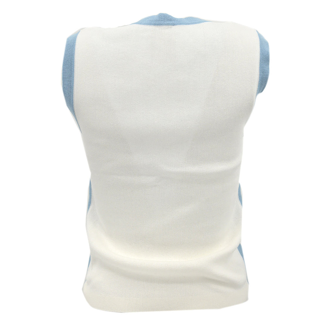 Chanel Sleeveless Top White 02S #40