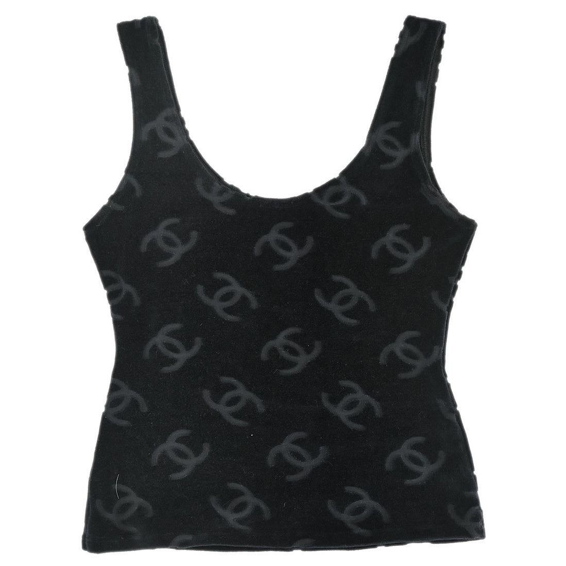 Chanel Sleeveless Top Black #38