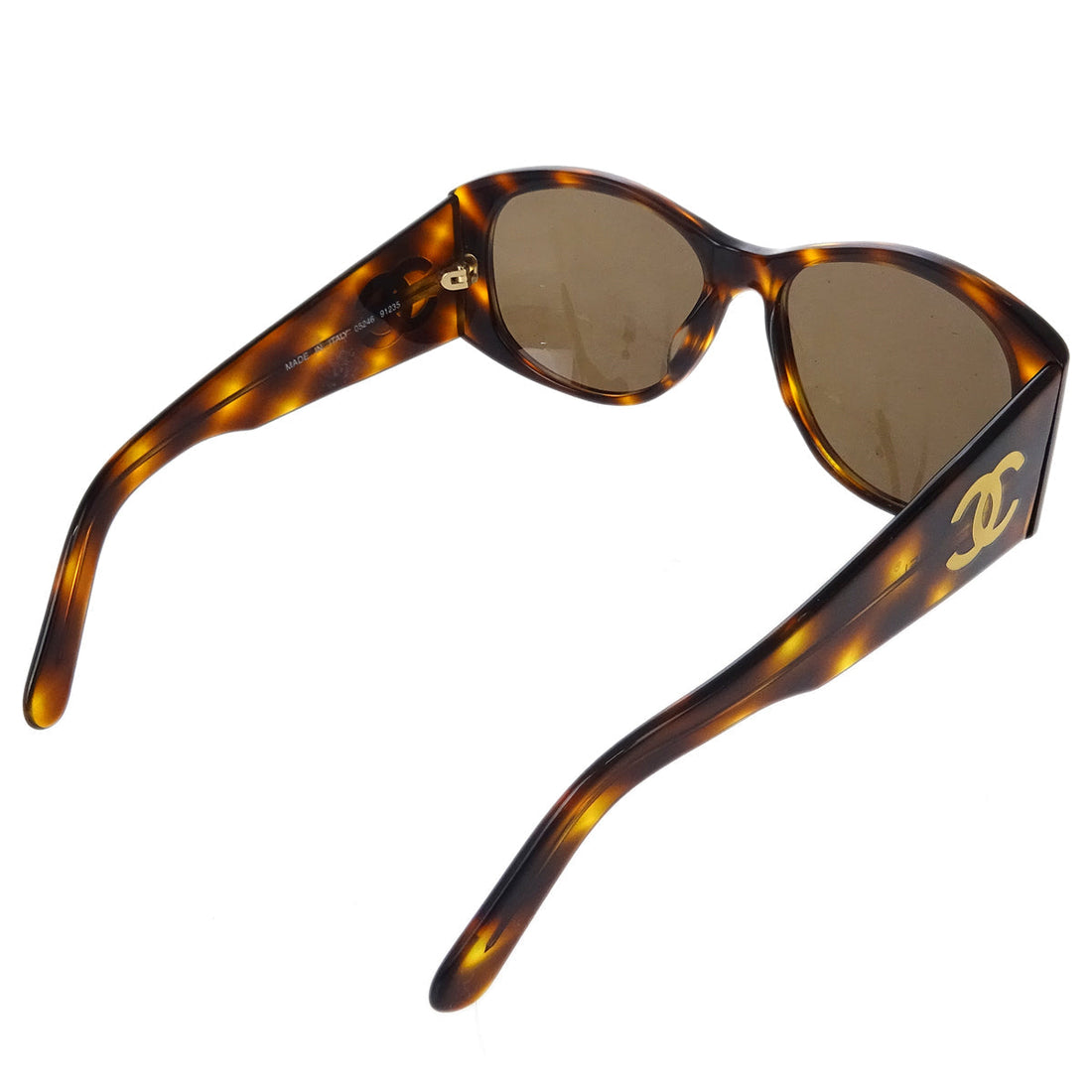 Chanel Sunglasses Eyewear Brown Small Good