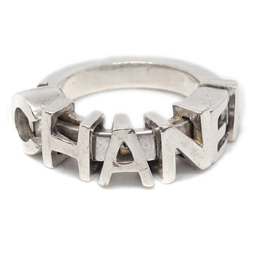 Chanel Ring Silver #53 #13 01A