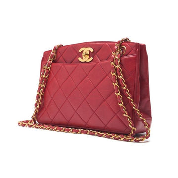 CHANEL/Chanel Matrasse Decacoco Turnlock Double Chain Shoulder  Red   Shoulder Bag  Shoulder Bag Hybrid ? Ship? Ladies Shoulder  Online