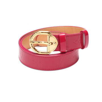 LOUIS VUITTON Monogram Vernis Leather Belt