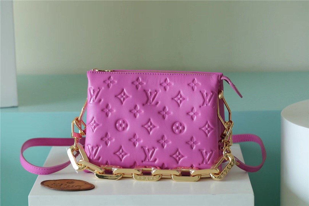 LV Coussin BB Monogram Orchidee Purple For Womtlm, Womtlm’s Bags, Shoulder And Crossbody Bags 8.3in/21cm LV M59396