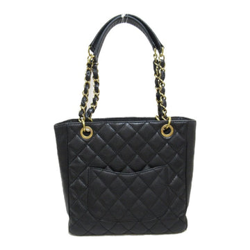 CC Caviar Grand Shopping Tote - '10s