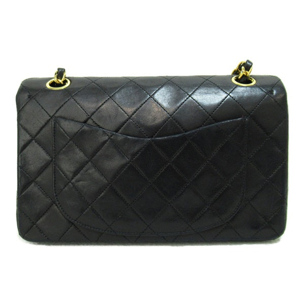 Chanel  Small Classic Double Flap Bag  Leather Crossbody Bag in Fair condition