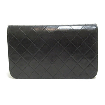 Chanel Quilted CC Full Flap Crossbody Bag Leather Crossbody Bag in Good condition