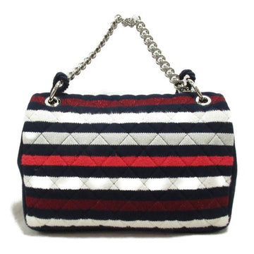 Chanel CC Jersey Rope Flap Bag  Cotton Crossbody Bag in Excellent condition