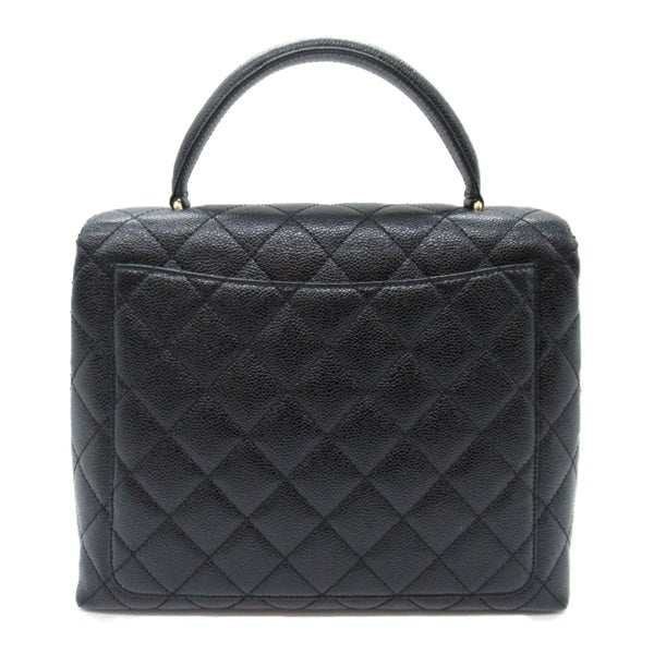 CC Quilted Caviar Handle Bag