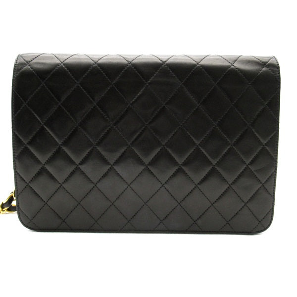 Chanel Medium Classic Single Flap Bag Leather Crossbody Bag in Good condition