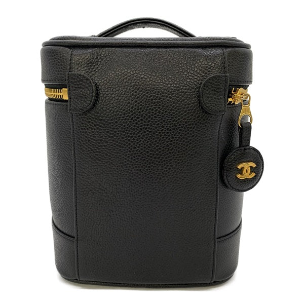 Chanel Vanity Bag Leather Vanity Bag A01998 in Excellent condition