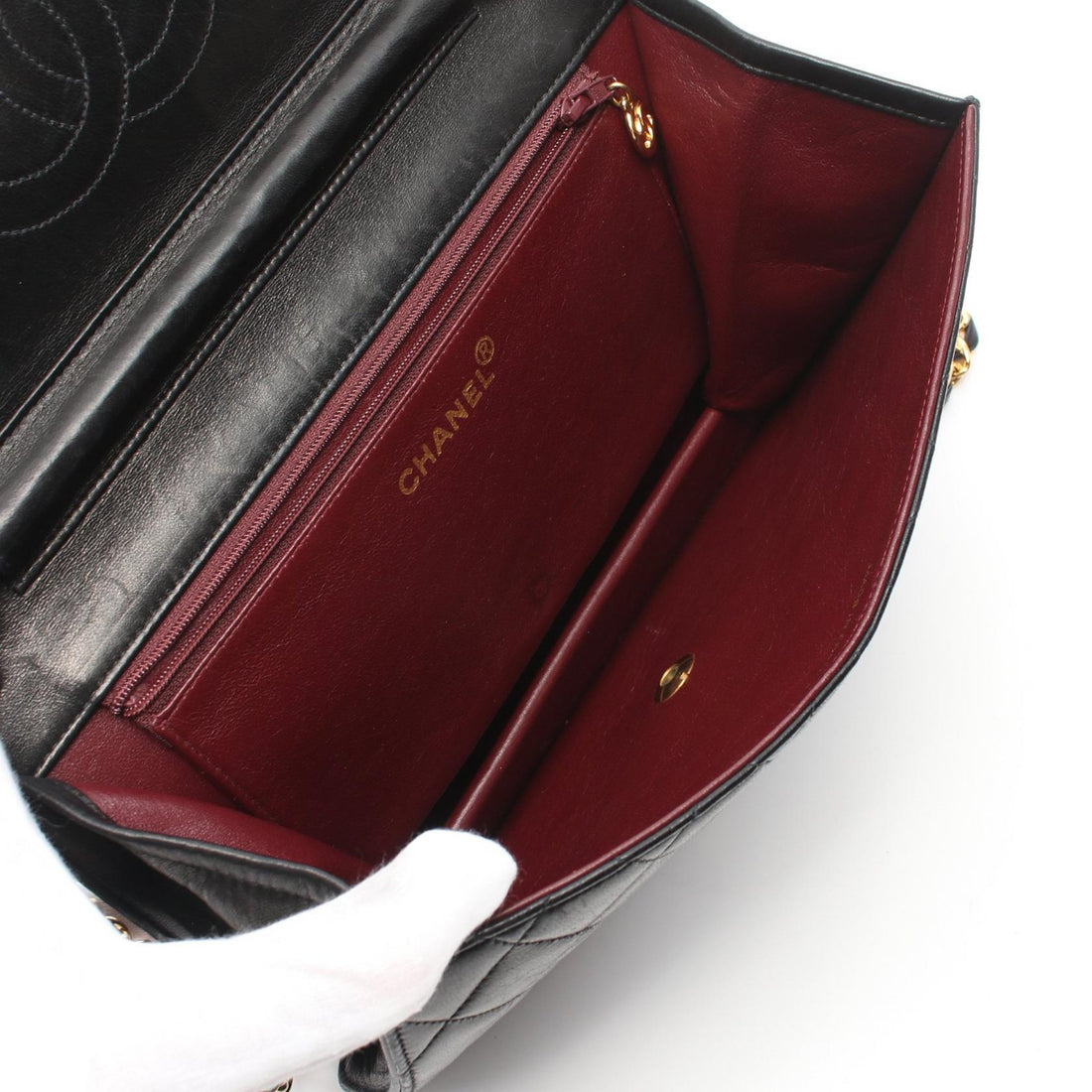 Chanel Matelasse Chain Shoulder Bag Leather Shoulder Bag 4163234 in Good condition