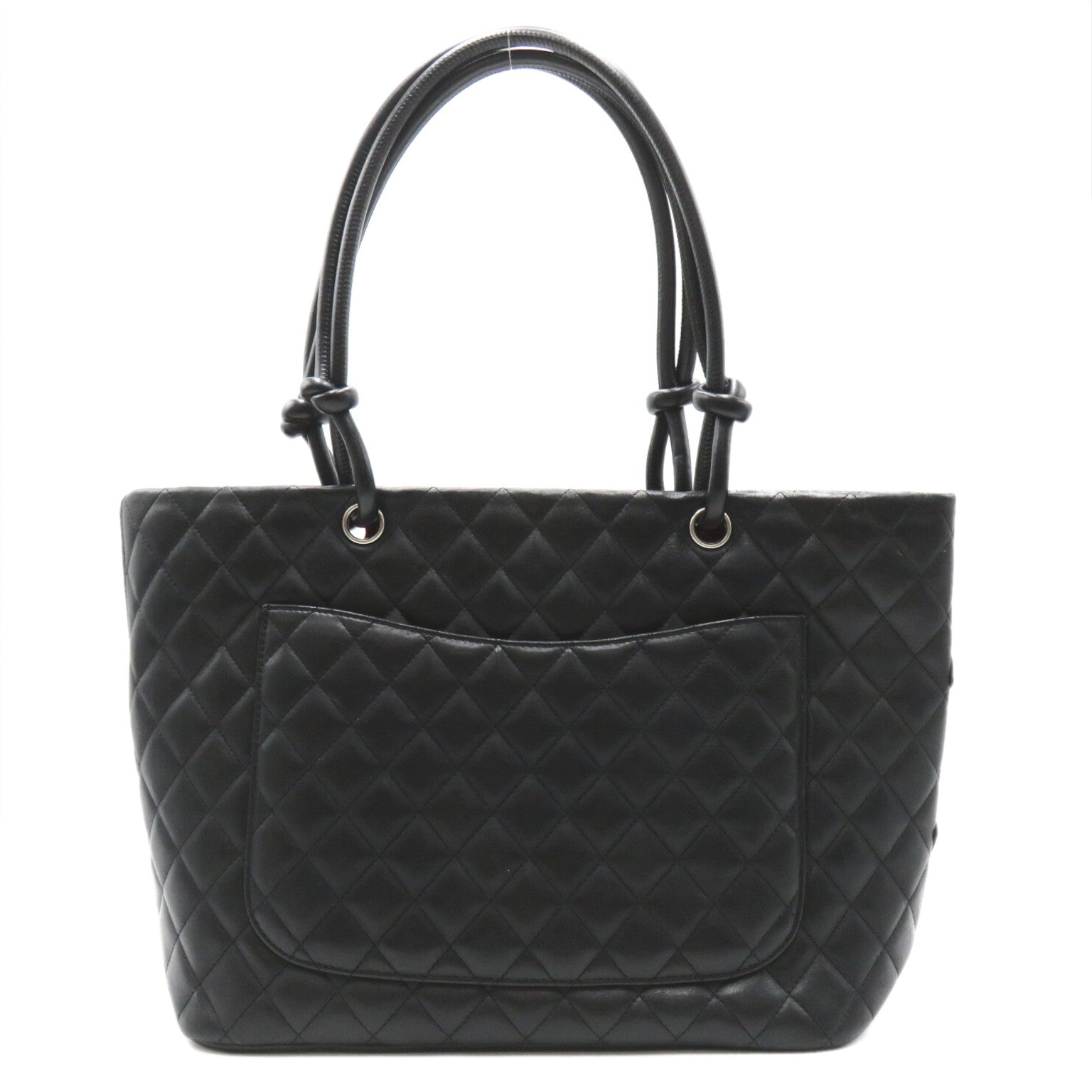 Chanel Cambon Line Medium Tote Bag Leather Tote Bag 13357785 in Good condition