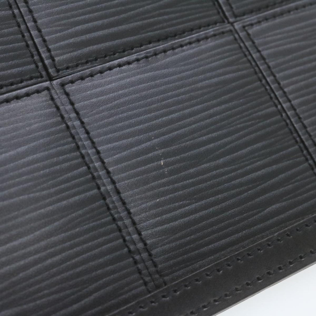 LOUIS VUITTON Epi Stretch Mojito Shoulder Bag Pouch Black M54612 LV Auth 21016