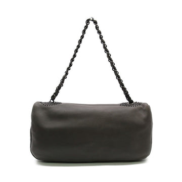 Chanel CC Studded Eat West Full Flap Bag Leather Crossbody Bag in Excellent condition