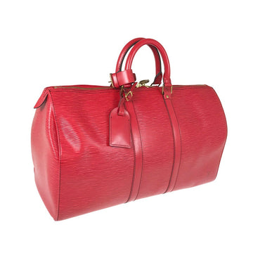 LOUIS VUITTON epi keepall 45 M42977 Boston bag