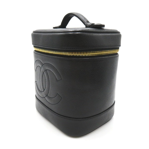 CC Caviar Vertical Vanity Case