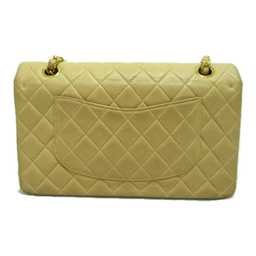 Chanel Medium Classic Double Flap Bag Leather Crossbody Bag in Fair condition