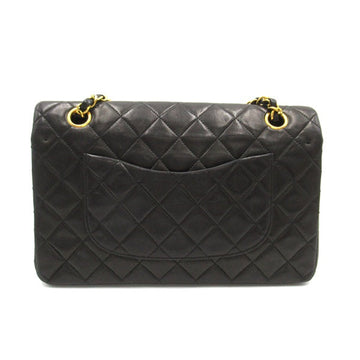 Chanel Medium Classic Double Flap Bag Leather Shoulder Bag A01112 in Good condition