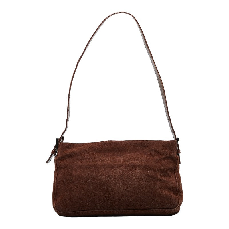 Fendi Suede Shoulder Bag - '10s