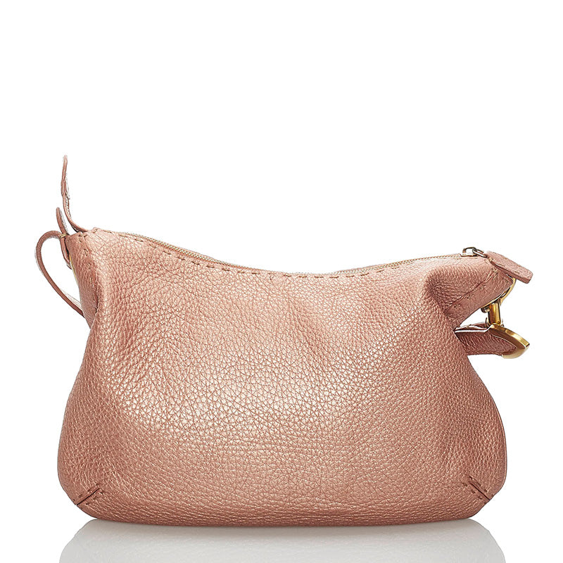 Fendi Selleria Leather Crossbody Bag - '10s