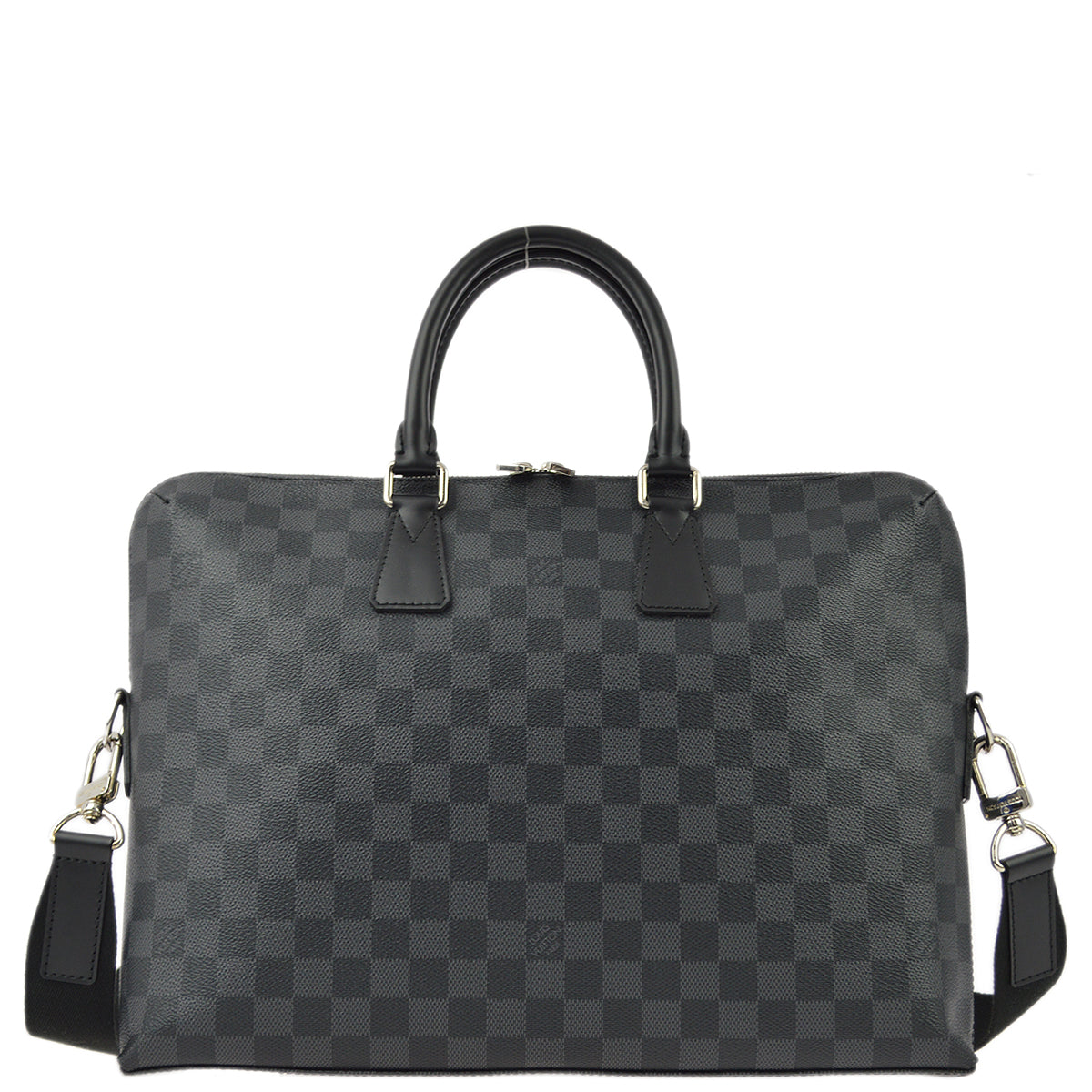 Louis Vuitton 2013 Damier Graphite Porte Documents Jour HandBag N48224