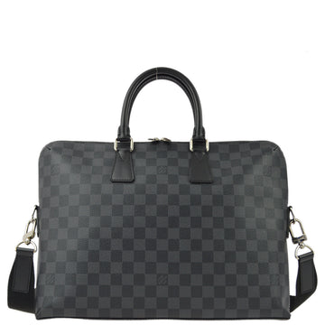 Louis Vuitton 2013 Damier Graphite Porte Documents Jour HandBag N48224