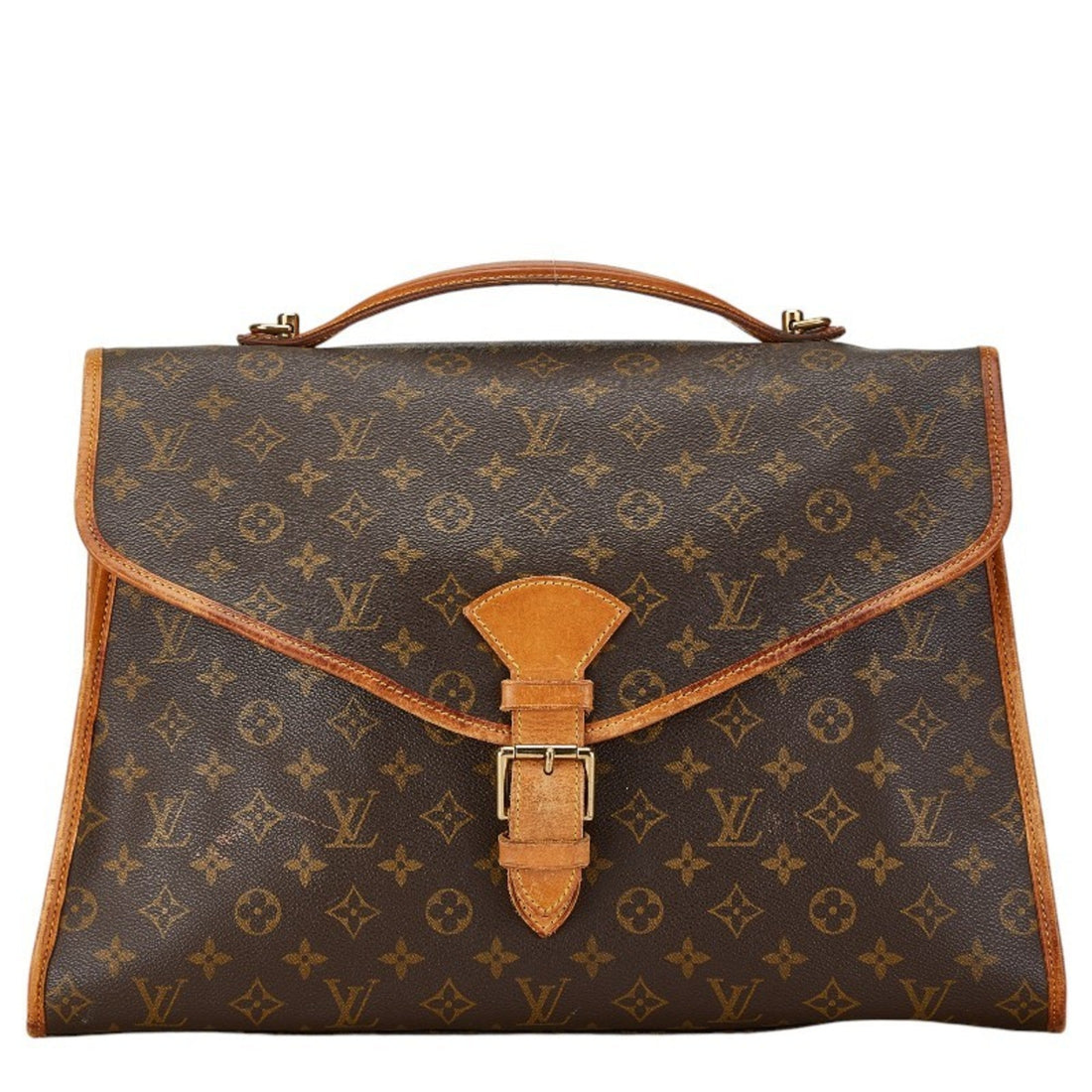 Louis Vuitton  Pvc Leather Handbag Shoulder Bag