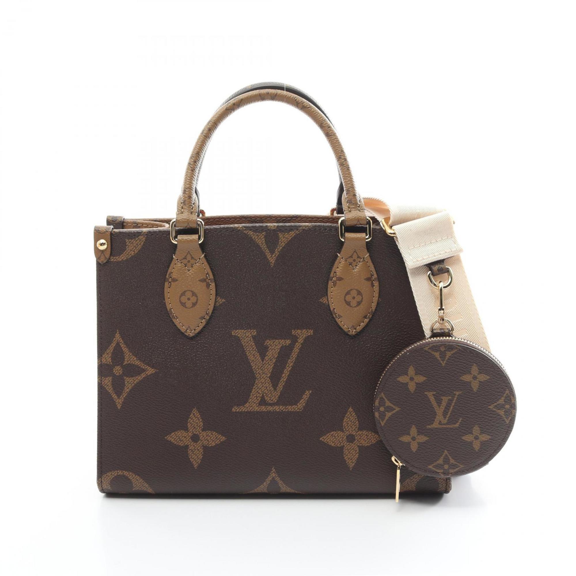 Louis Vuitton   Monogram Reverse Coated Canvas Handbag
