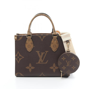 Louis Vuitton   Monogram Reverse Coated Canvas Handbag