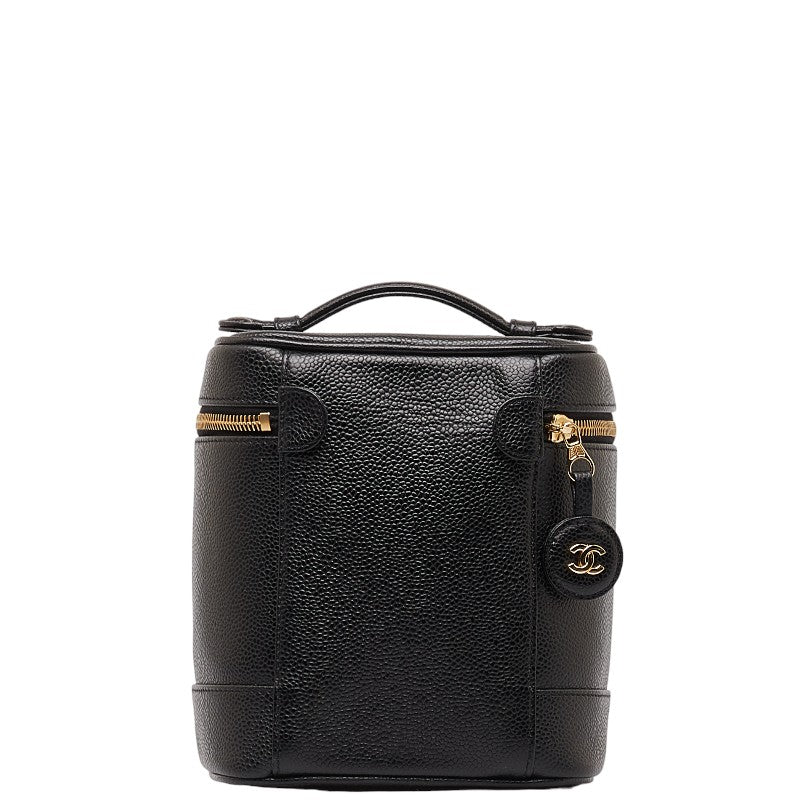 Chanel Vanity Bag Leather Vanity Bag A01998 in Excellent condition