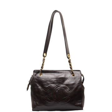 Chanel CC Chain Tote Bag  Leather Tote Bag in Good condition