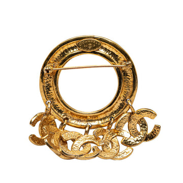 Chanel 5-Row CC Hoop Brooch Metal Brooch in Good condition