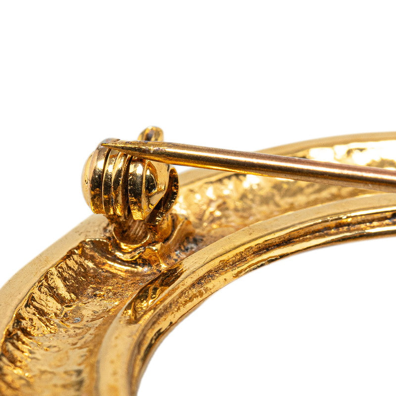 Chanel 5-Row CC Hoop Brooch Metal Brooch in Good condition