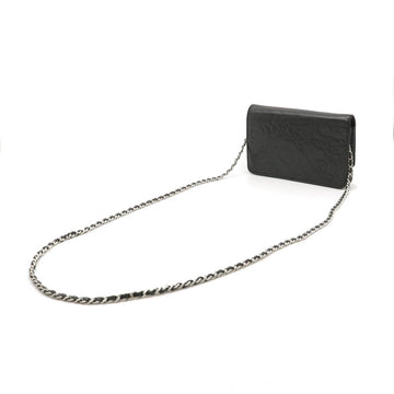Chanel Wallet on Chain Camellia Lambskin Black