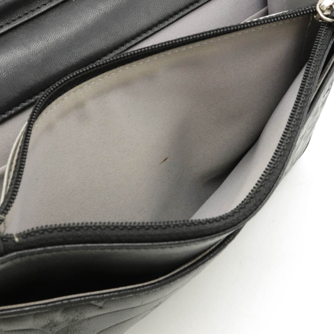 Chanel Wallet on Chain Camellia Lambskin Black