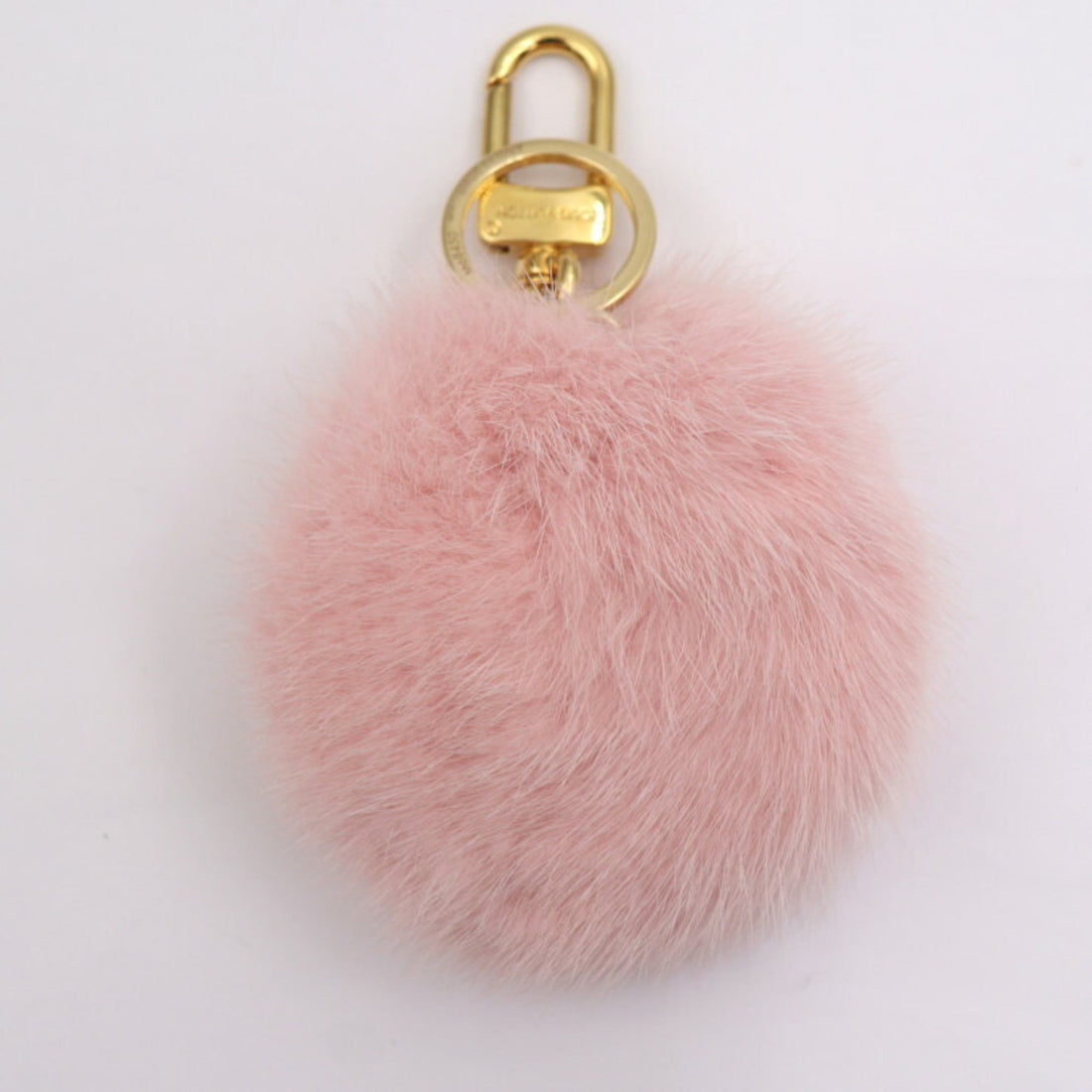 Louis Vuitton  Fur Leather Keyring