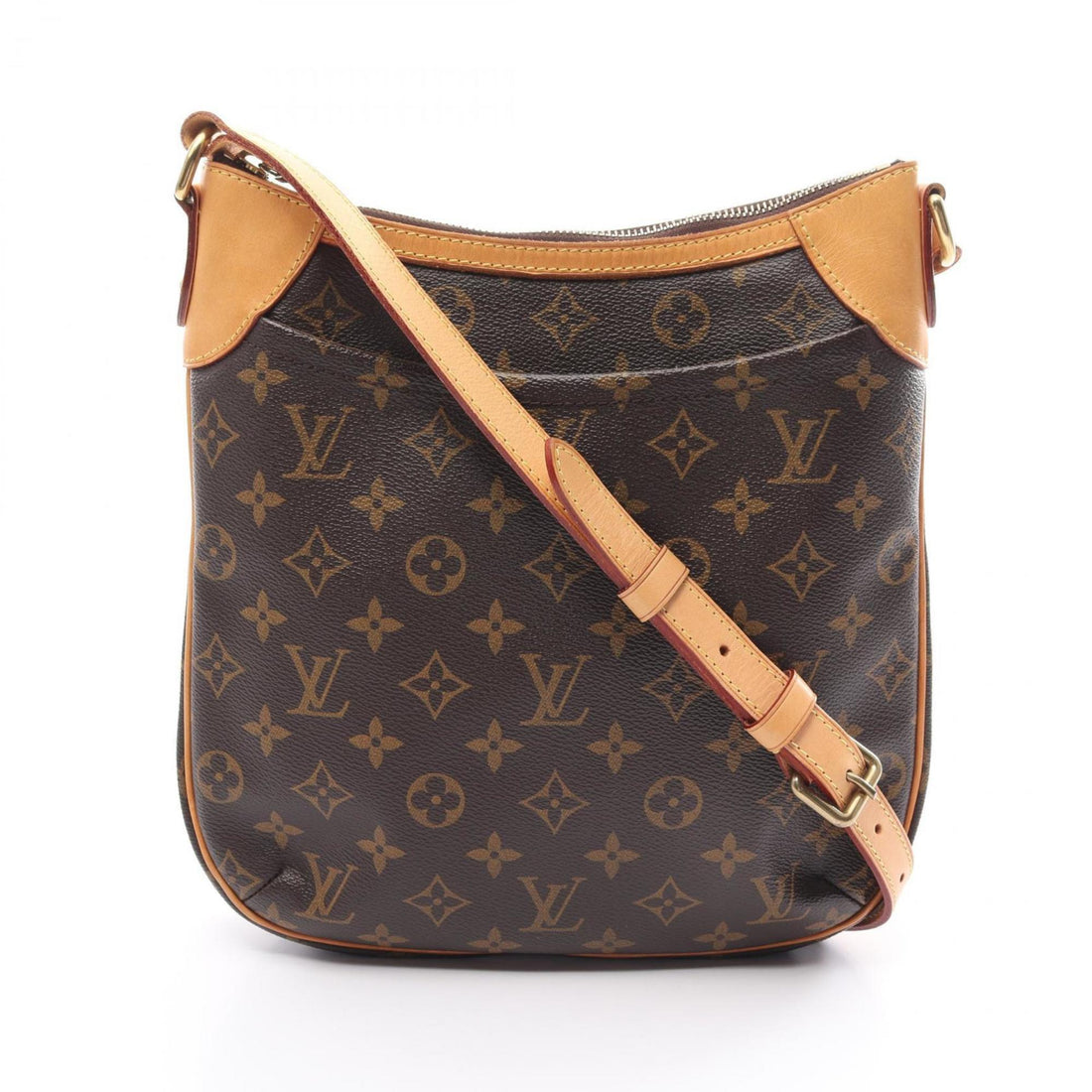 Louis Vuitton  Monogram Coated Canvas Leather Shoulder Bag