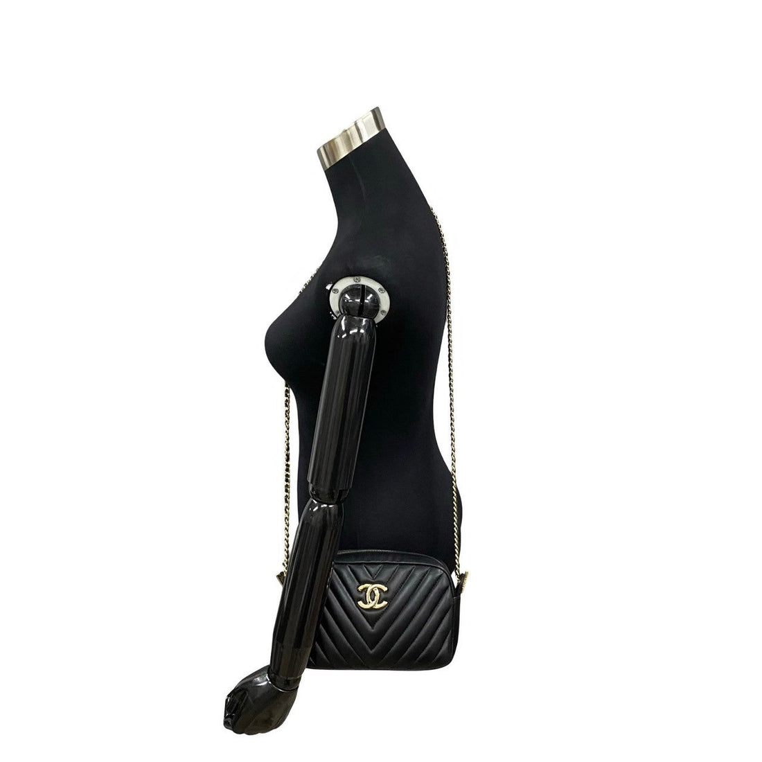 Chanel V Stitch Coco Lambskin Chain Shoulder Bag Leather Shoulder Bag 20S in Excellent condition