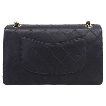 CHANEL Around 1997 Made Classic Flap Chain Bag Black