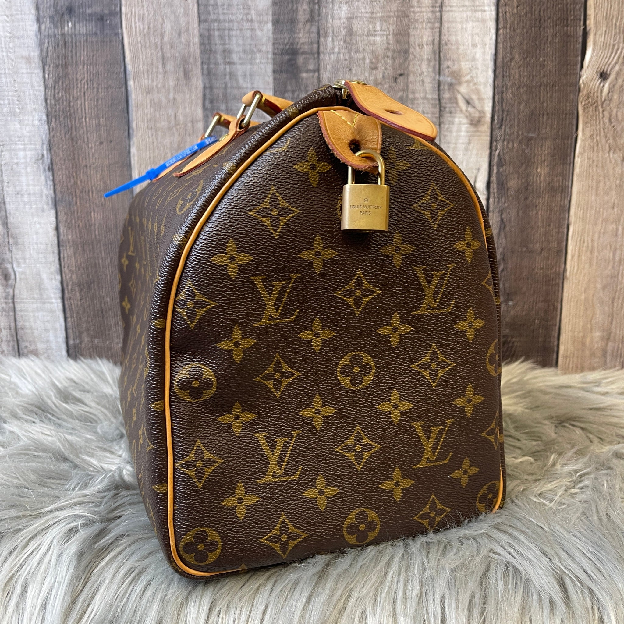 HandBag Luxury Designer By Louis Vuitton  Size: Large