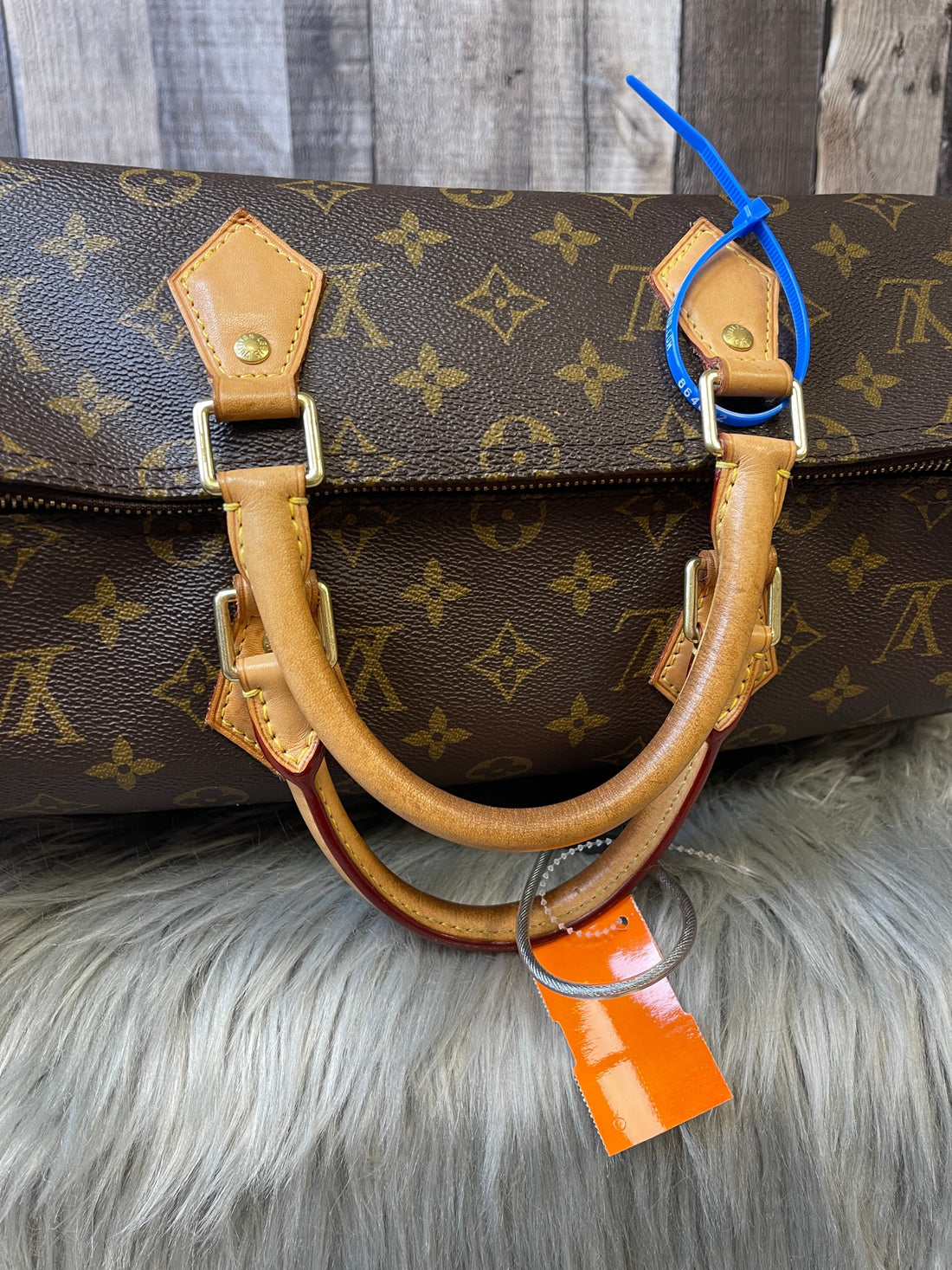 HandBag Luxury Designer By Louis Vuitton  Size: Large