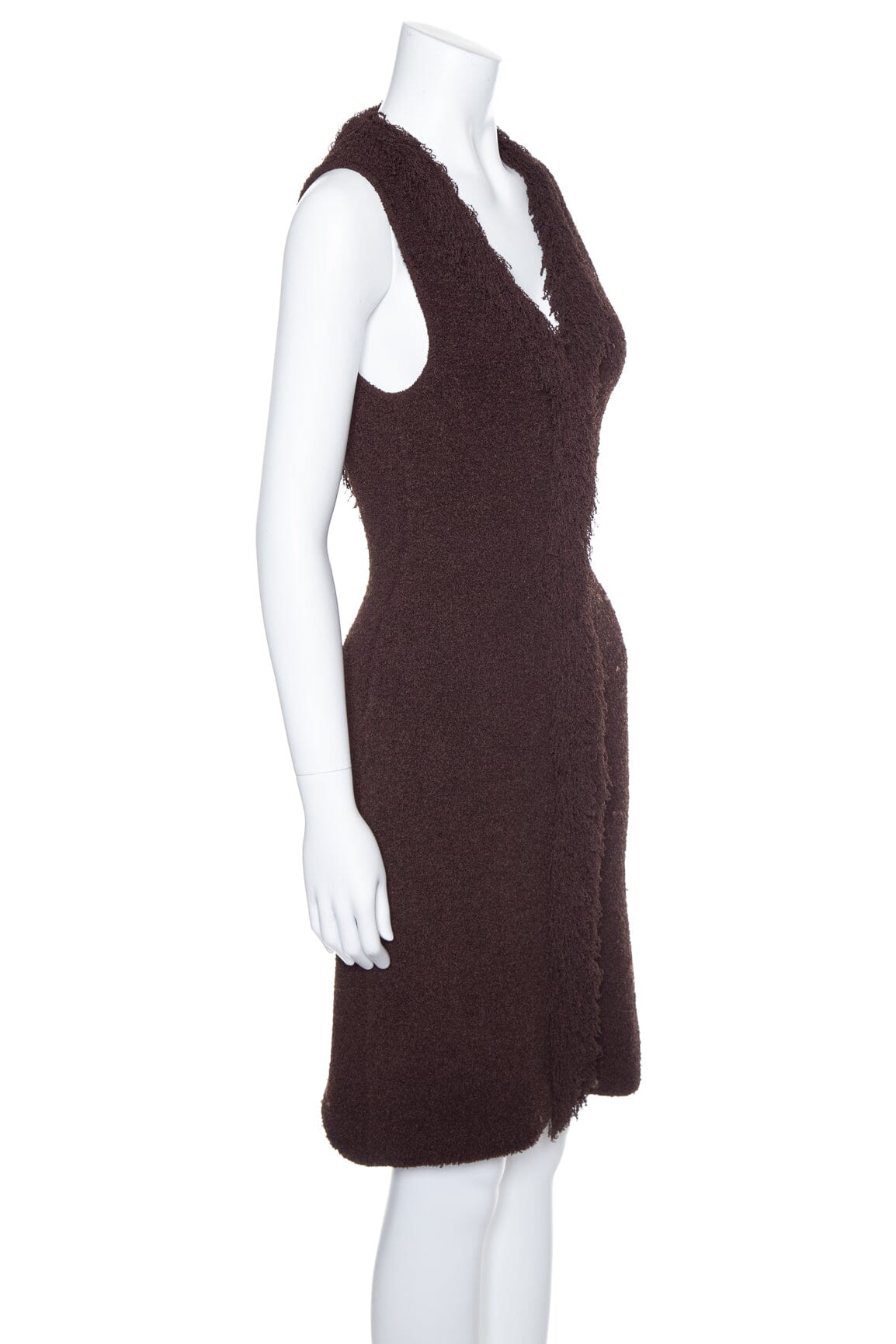 Bottega Veneta Brown Sleeveless Dress SZ S