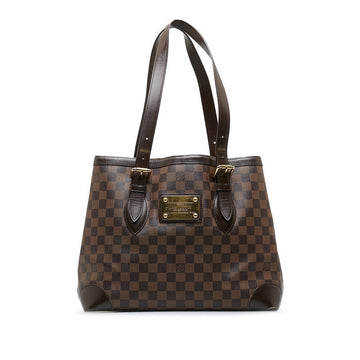 Louis Vuitton Damier Hamsted MM Handbag N51204 Brown PVC  Louis Vuitton