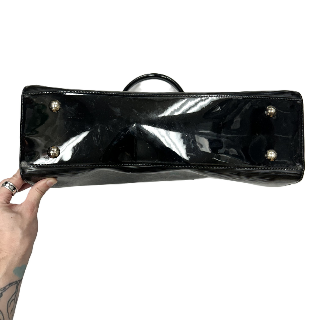 HandBag Luxury Designer By Louis Vuitton, Size: Large